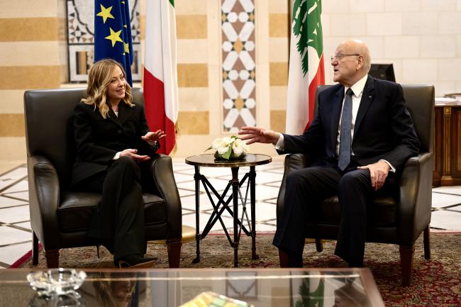 Meeting with the Prime Minister of Lebanon in Beirut