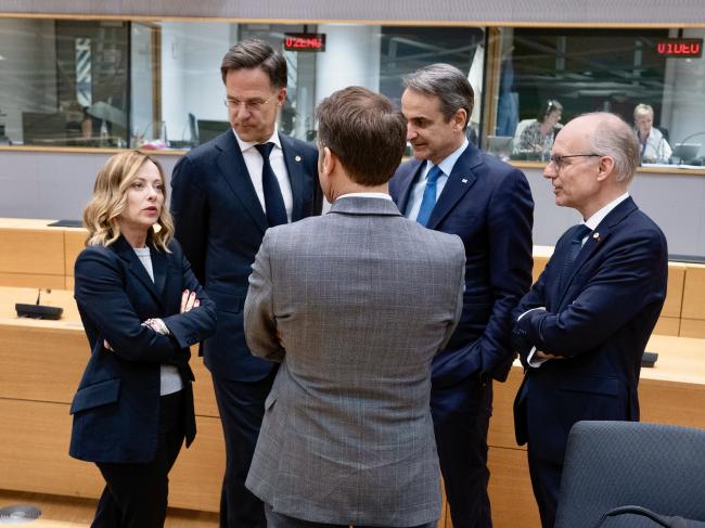 La riunione del Consiglio europeo