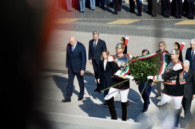 Giornata dell’Unità Nazionale, della Costituzione, dell’Inno e della Bandiera: il Presidente Meloni alle celebrazioni