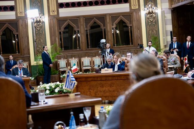 Meeting between European leaders and President al-Sisi of Egypt