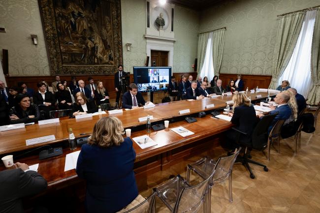 CIPESS meeting at Palazzo Chigi