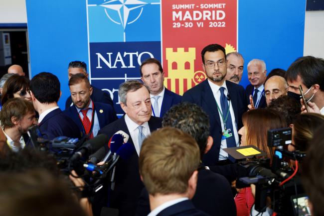 PM Draghi attends the NATO Summit in Madrid
