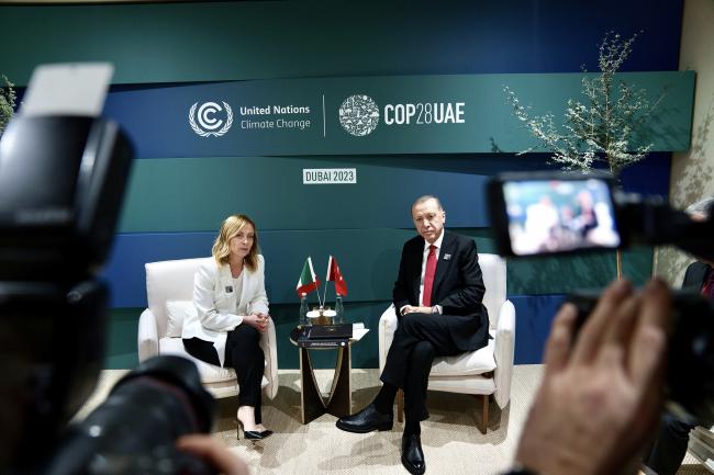 President Meloni’s bilateral meeting with the President of the Republic of Türkiye at COP28