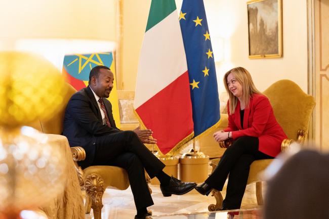 Colloquio tra il Presidente Meloni e il Primo Ministro dell’Etiopia Abiy Ahmed Ali