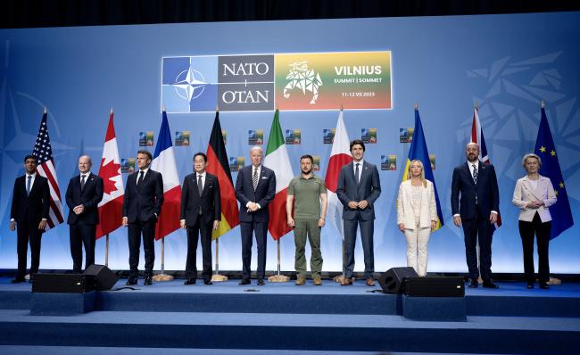 Riunione dei Capi di Stato e di Governo della Commissione NATO-Ucraina 