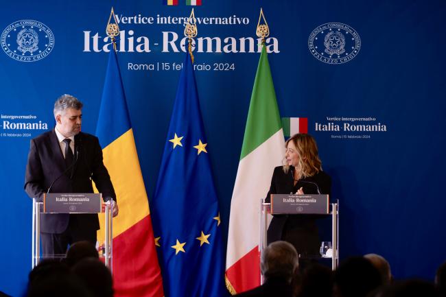 Press statements at the Italy-Romania Intergovernmental Summit