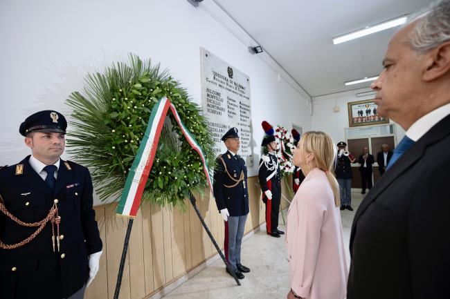 President Meloni in Palermo on anniversary of the Via D’Amelio bombing