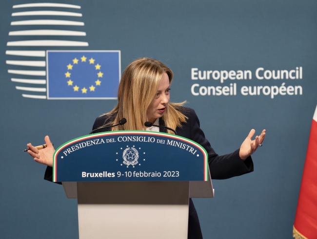 President Meloni’s press conference following the special European Council meeting