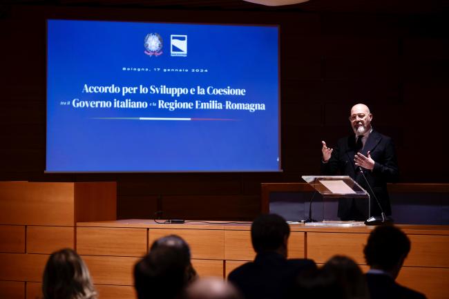 Speech by President of the Emilia Romagna Region Bonaccini