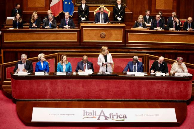 Vertice Italia-Africa, intervento di apertura del Presidente Meloni