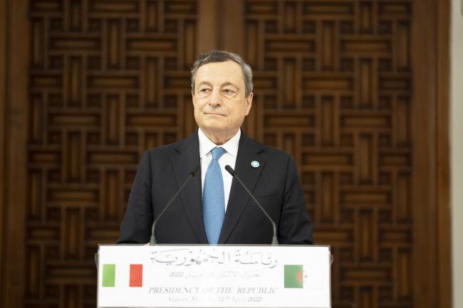Prime Minister Draghi’s press statement in Algiers