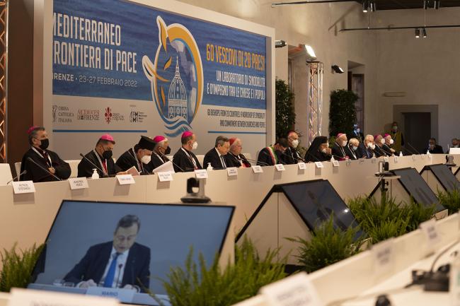 Draghi interviene ai lavori della Conferenza della CEI “Mediterraneo frontiera di pace”