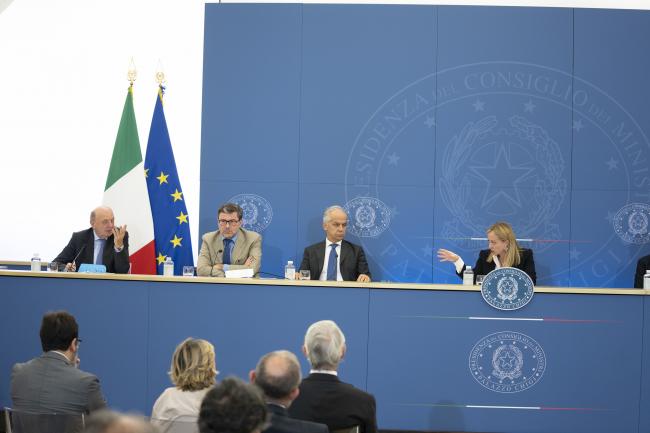 La conferenza stampa del Consiglio dei Ministri n. 3