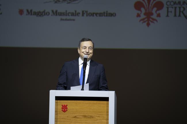 Draghi al Teatro del Maggio Musicale Fiorentino