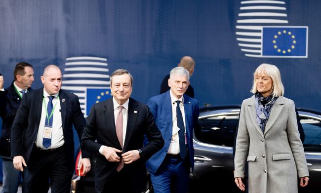 Il Presidente Draghi al Consiglio europeo Straordinario: seconda giornata di lavori