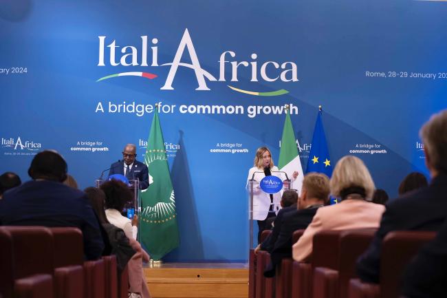 Italia-Africa, le dichiarazioni alla stampa