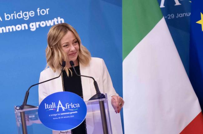 Press statement following the Italia-Africa Summit.