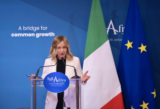 Press statement following the Italia-Africa Summit.