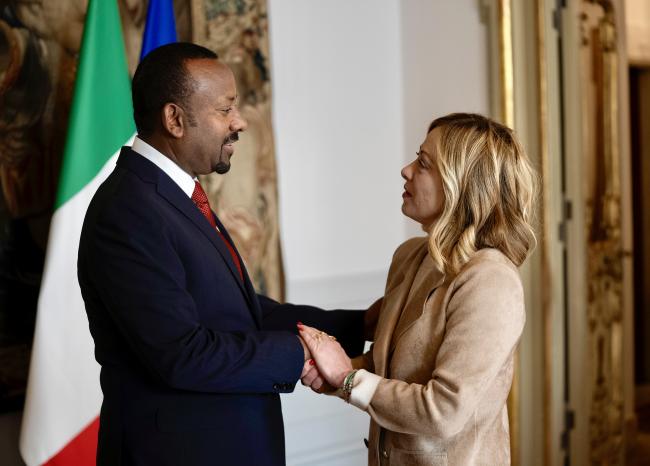 Incontro bilaterale con il Primo Ministro della Repubblica Federale Democratica di Etiopia