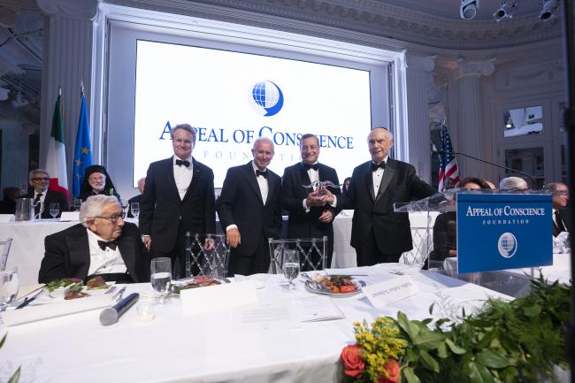  Il Presidente Draghi alla 57° Annual Award Dinner