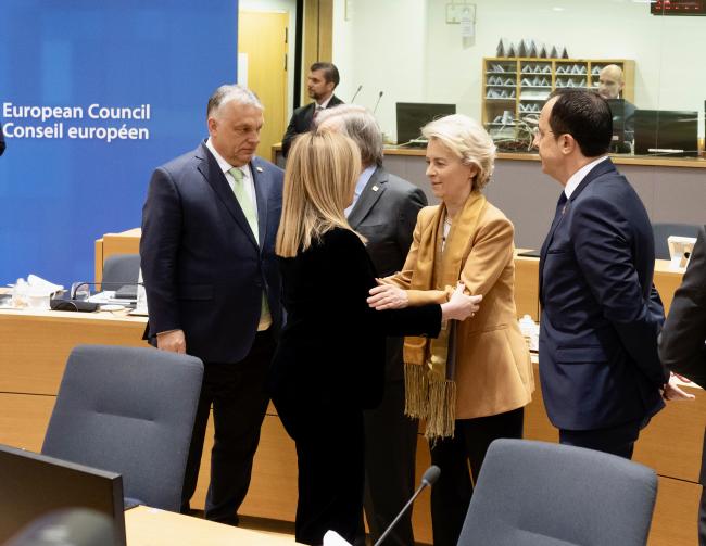 Il Presidente Meloni partecipa al Consiglio europeo del 23 e 24 marzo