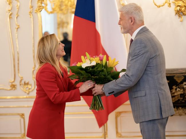 Il Presidente Meloni incontra il Presidente della Repubblica Ceca Pavel 