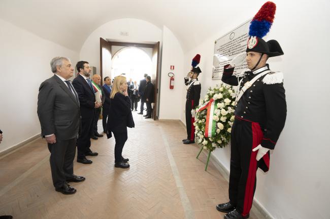 President Meloni in Cutro for the Council of Ministers meeting