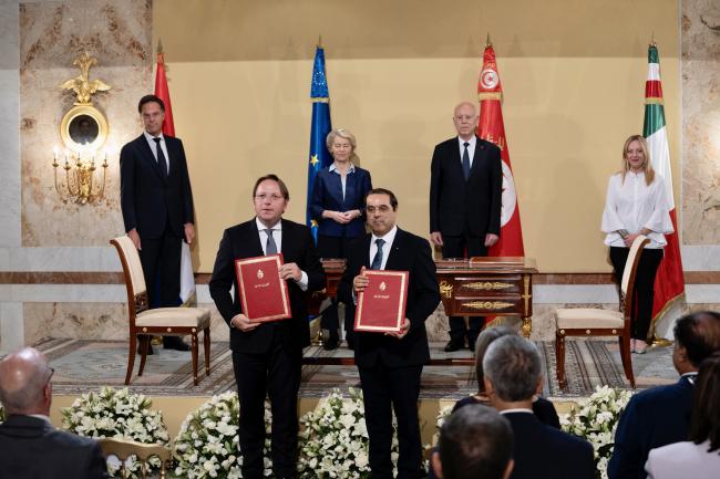 Signing ceremony for EU-Tunisia Memorandum of Understanding