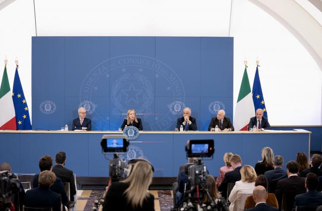 Conferenza stampa del Consiglio dei Ministri n. 2