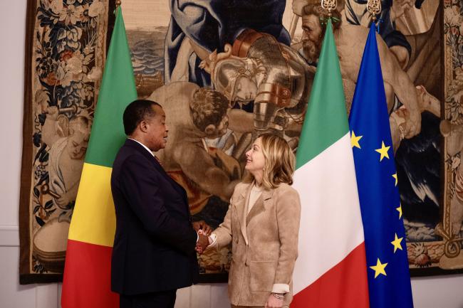 Incontro bilaterale con il Presidente della Repubblica del Congo
