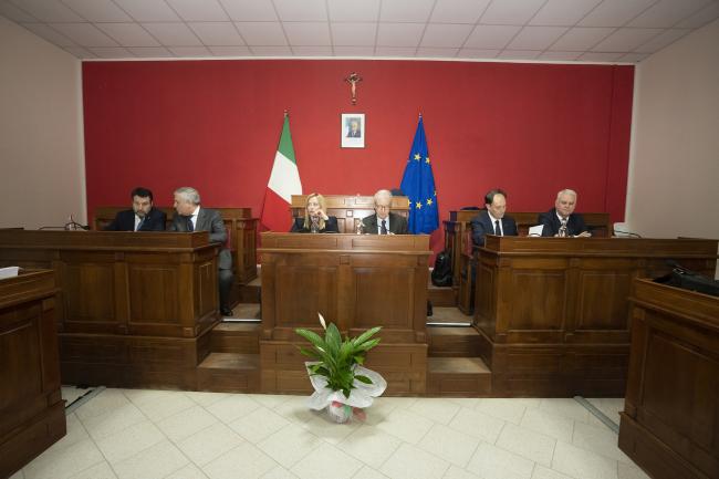 La riunione del Consiglio dei Ministri nel Municipio del Comune di Cutro