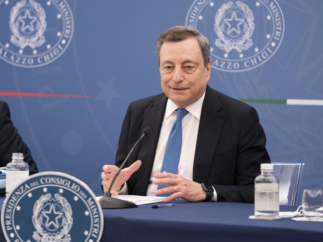 PM Draghi at the press conference following the Council of Ministers meeting