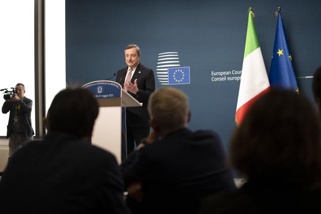 European Council: PM Draghi holds press conference