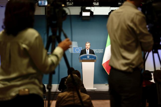 Conferenza stampa finale del Presidente Draghi