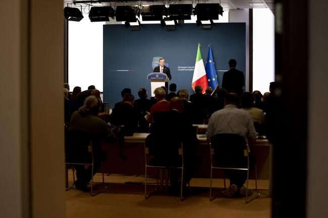 Il Presidente Draghi al Consiglio europeo Straordinario: conferenza stampa finale