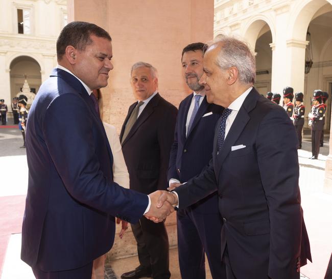 President Meloni meets with the Prime Minister of the Libyan Government of National Unity
