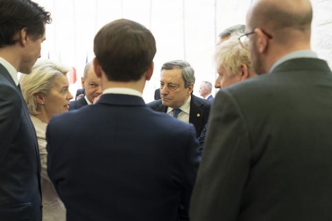 Il Presidente Draghi alla Riunione dei leader del G7