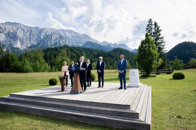 Le dichiarazioni alla stampa dei Leader del G7