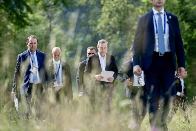 Il Presidente Draghi a Elmau per il Vertice G7