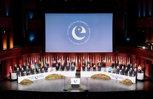 Opening session of the fourth Summit of the Council of Europe ‘United around Our Values’