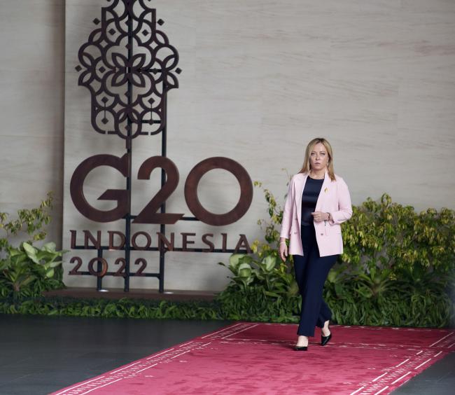Il Presidente Meloni al Vertice G20 