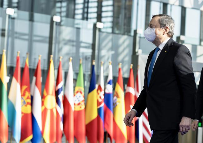 Il Presidente Draghi a Bruxelles al Vertice straordinario della NATO