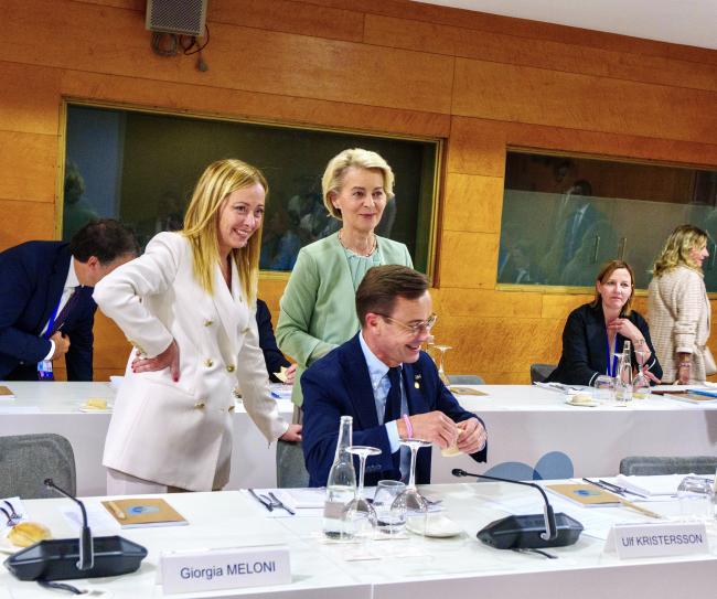 Il Presidente Meloni al Vertice della Comunità Politica Europea