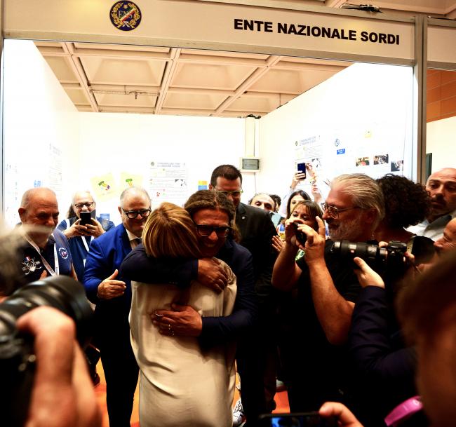 President Meloni visits ‘EXPO-AID 2023 – Io, persona al centro’