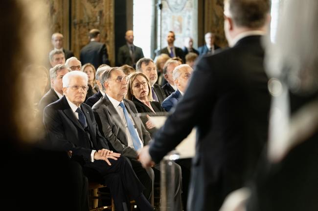 Il Presidente Meloni alla celebrazione del "Giorno della Memoria"