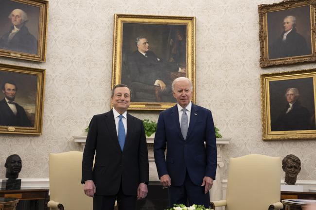 Il Presidente Draghi incontra il Presidente degli Stati Uniti d’America Biden