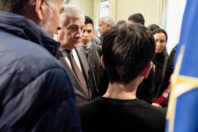 Il Presidente Meloni incontra alcuni superstiti e parenti delle vittime della tragedia di Cutro