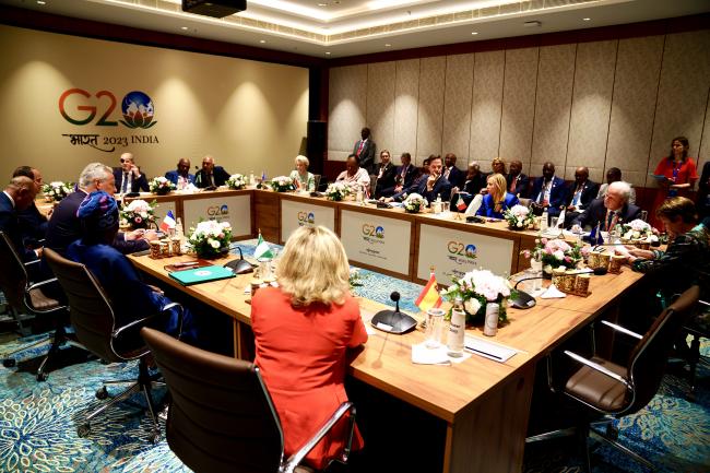 Il Presidente Meloni partecipa all'incontro tra i Paesi dell'Unione europea e i Paesi dell'Unione africana