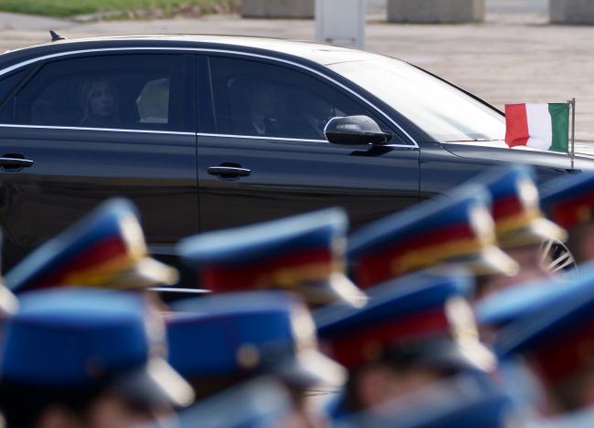 President Meloni visits Belgrade